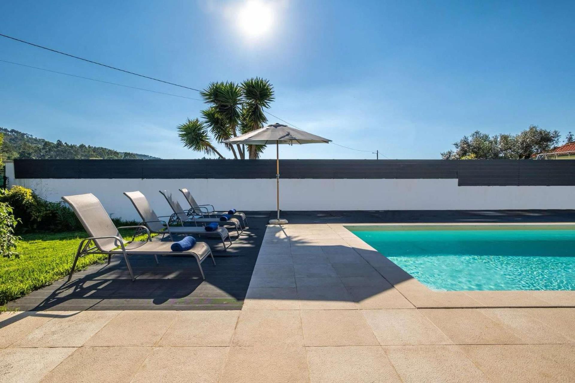 Villa Coral - Private Large Pool & Garden Famalicao Экстерьер фото
